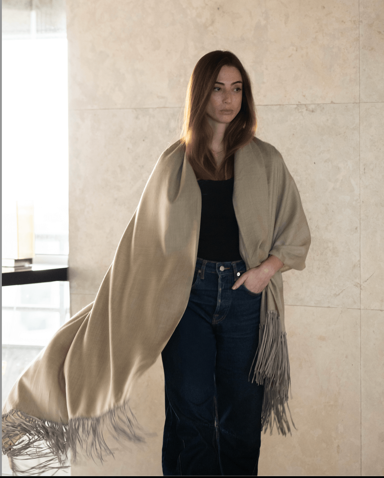 Xale maxi FRANJAS BOHO