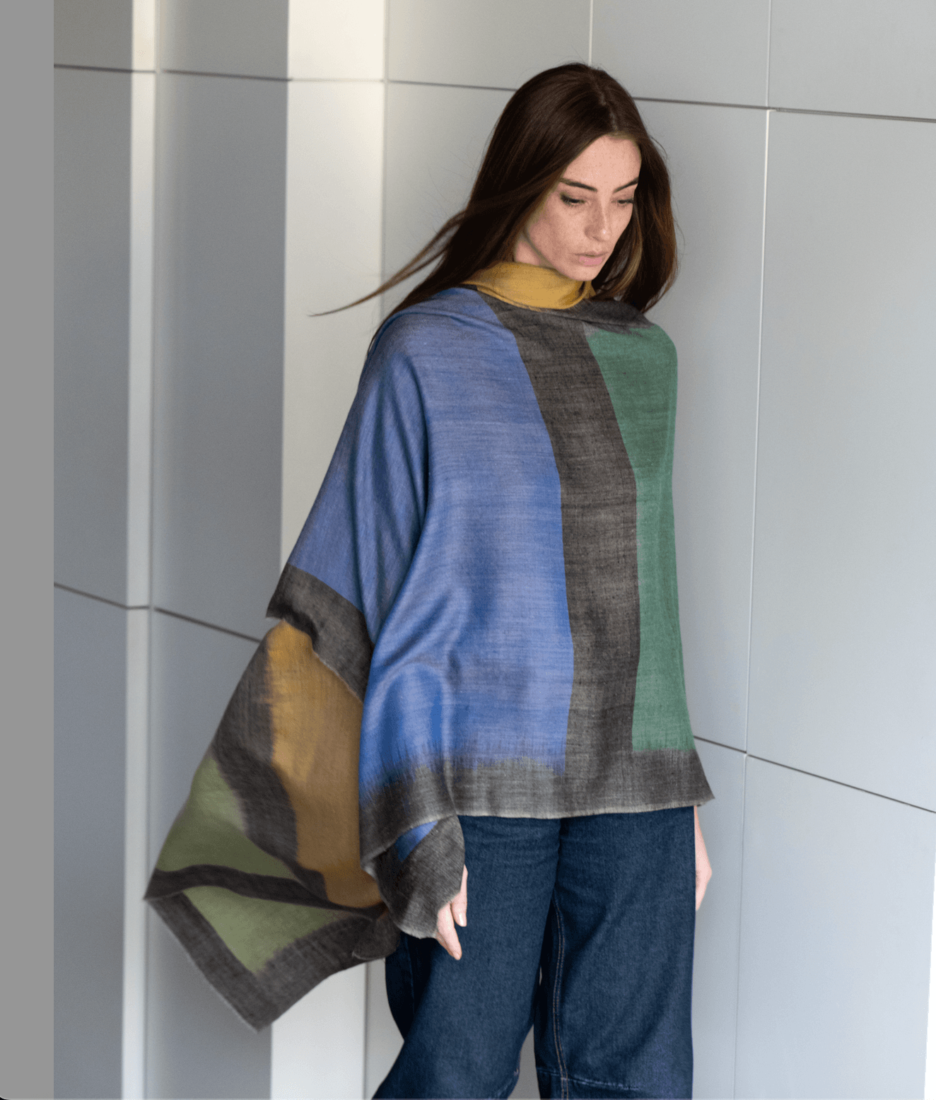 Xale CASHMERE IKAT