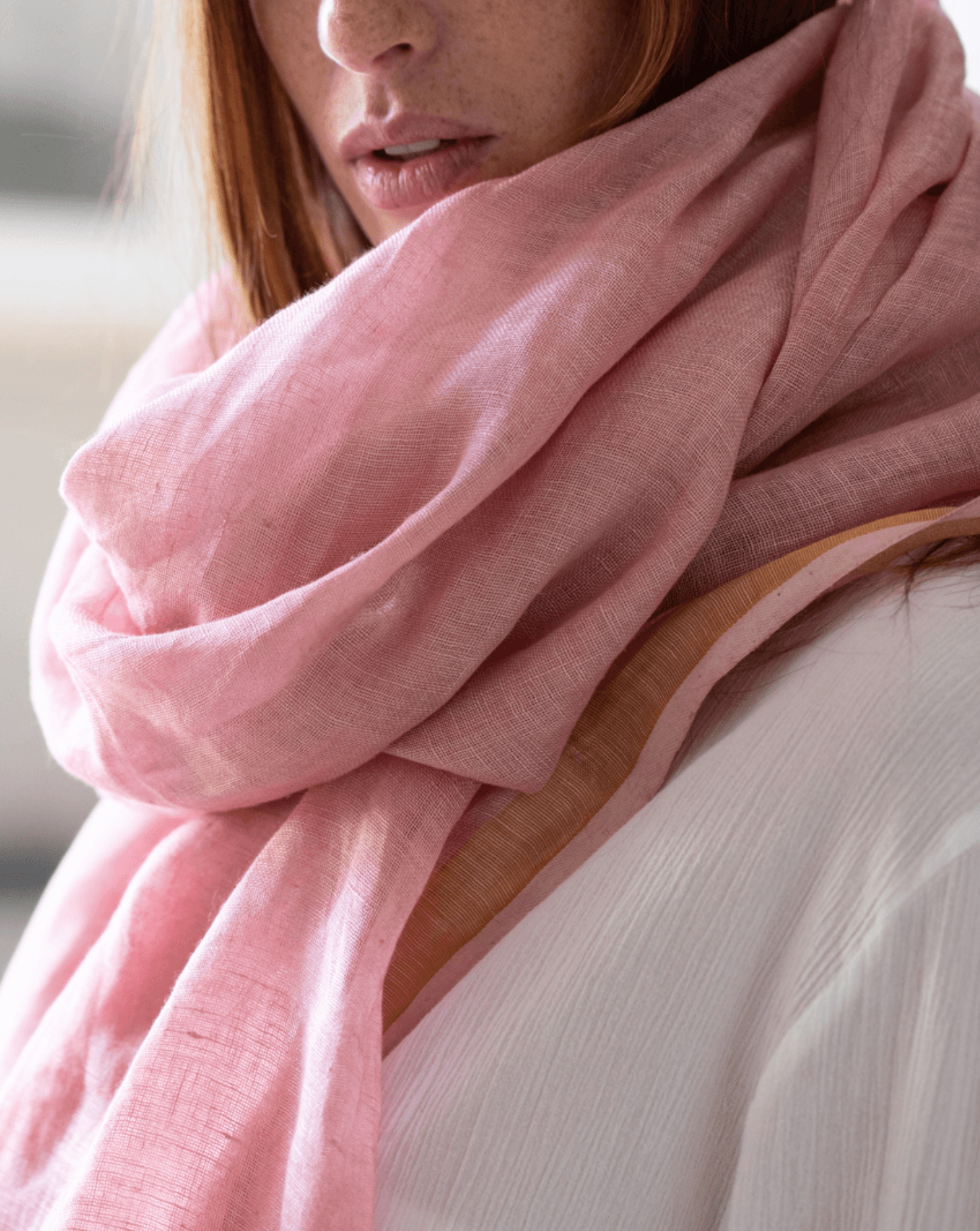 Xale LINHO MAXI rosé