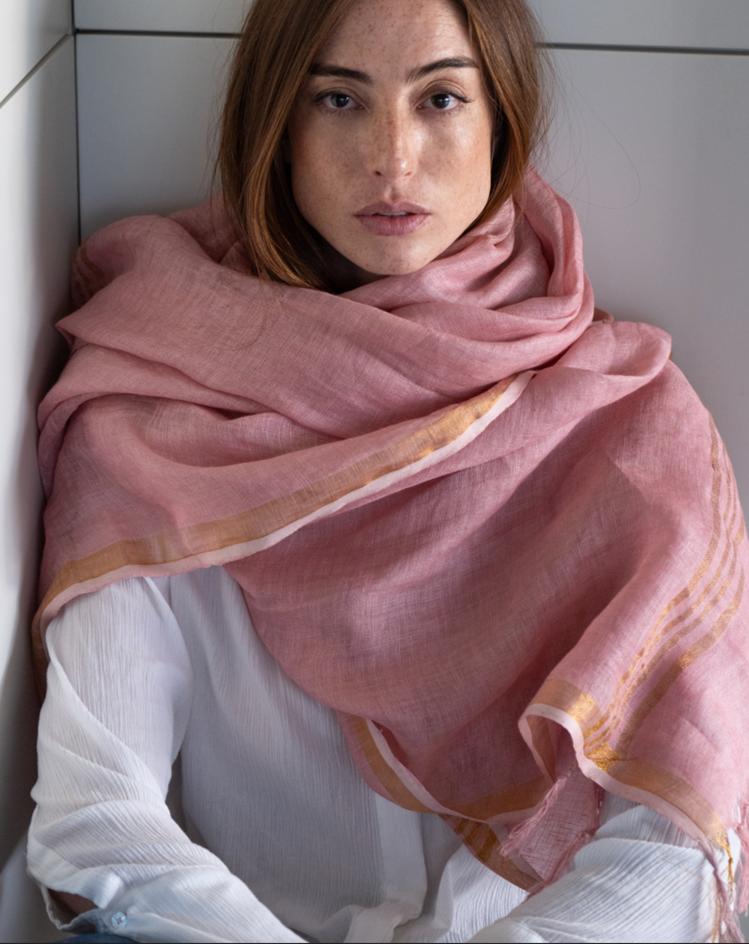 Xale LINHO MAXI rosé