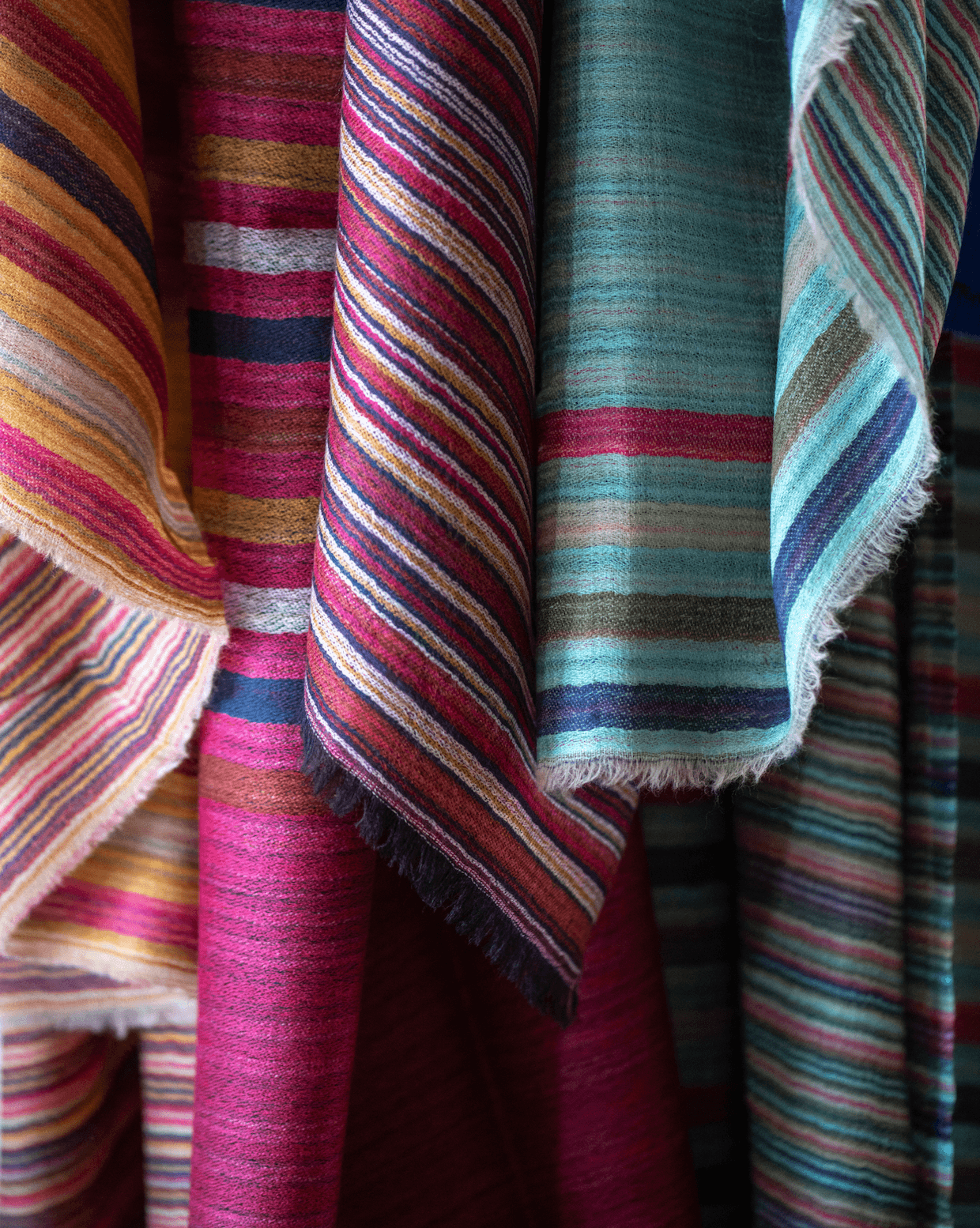 Xale JOY STRIPES pink