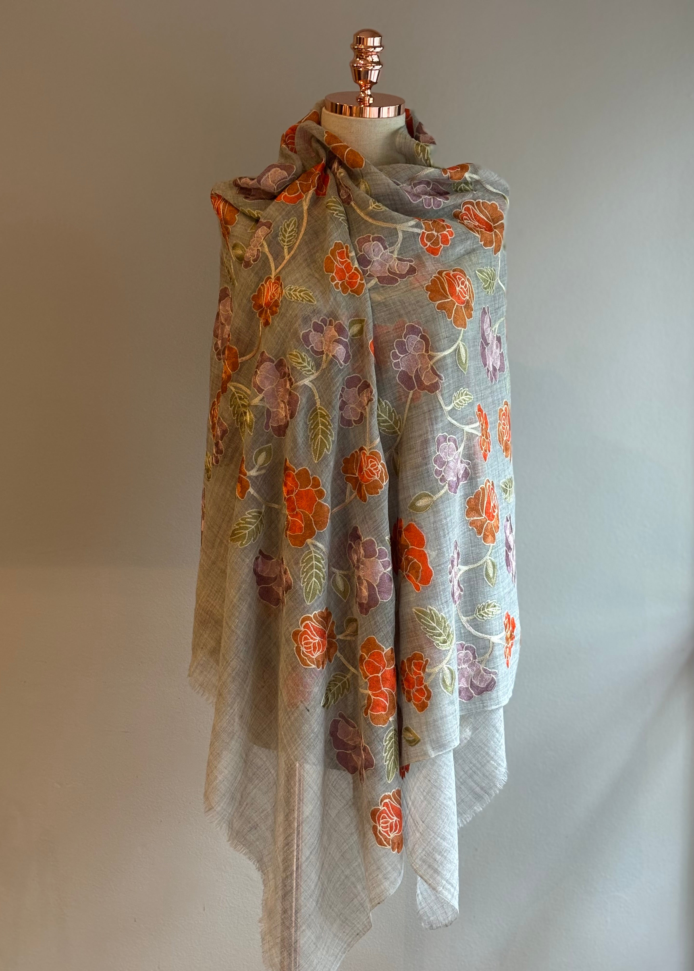 Xale MT AARI floral orange