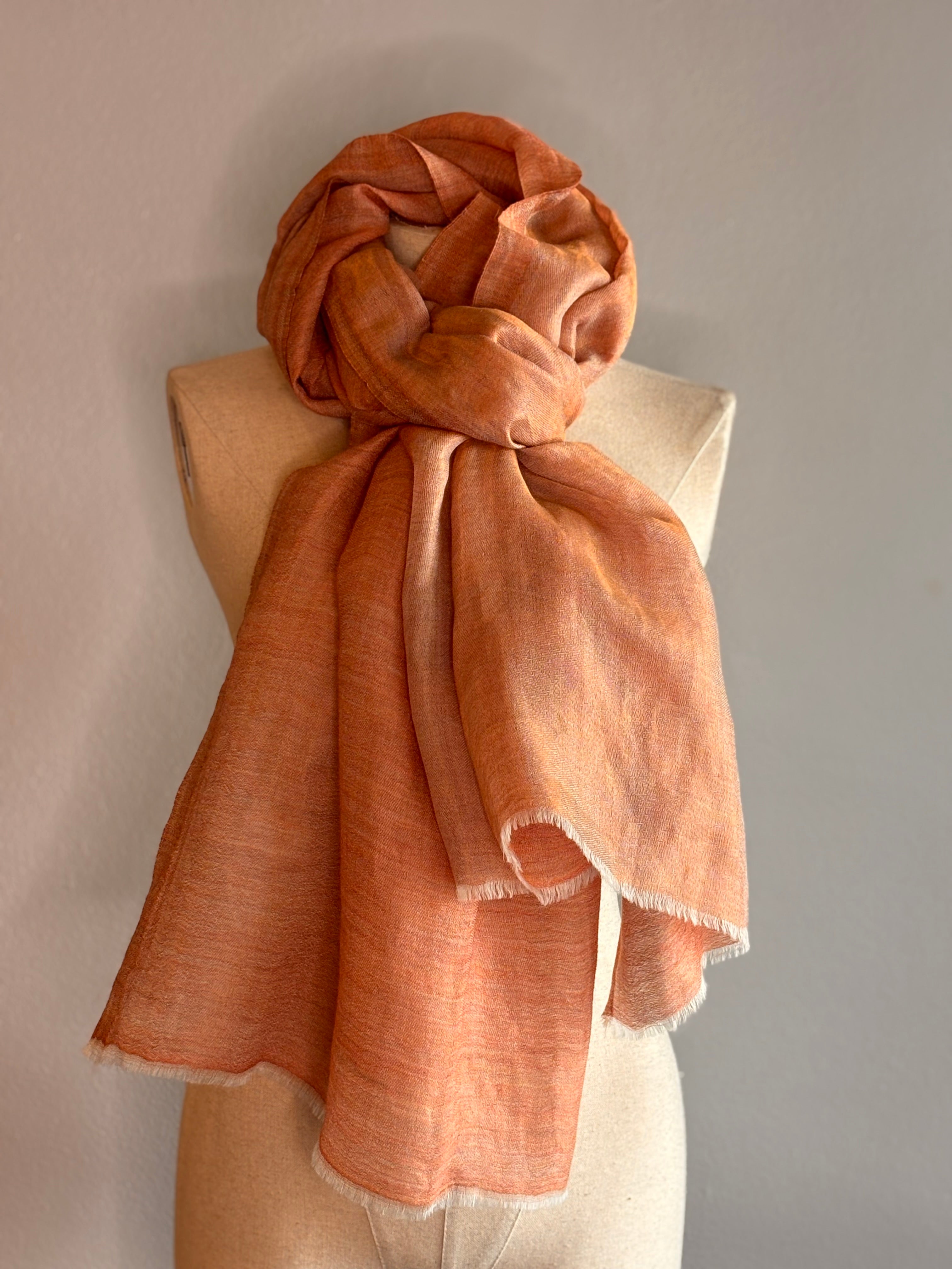 Xale ZARI rosa chanpngne