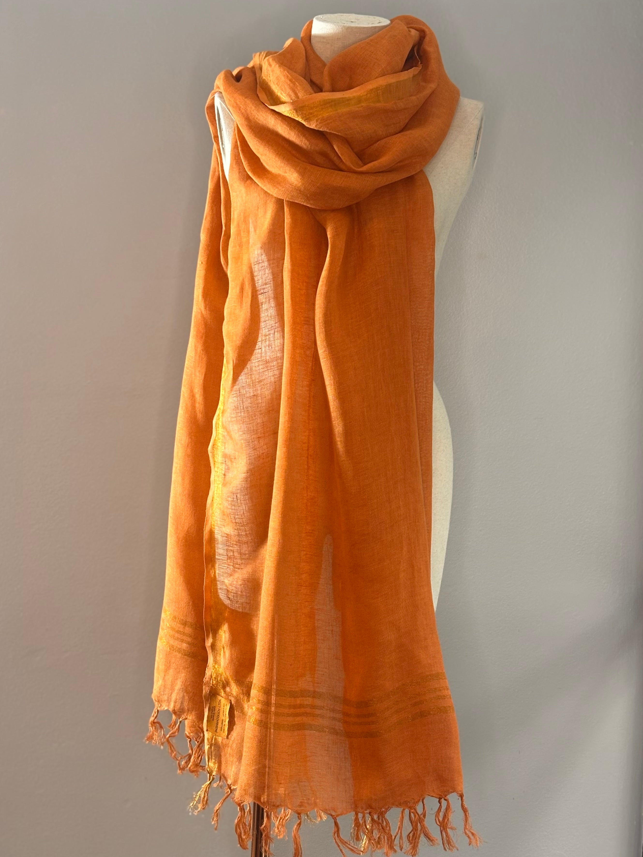 Xale LINHO MAXI curry