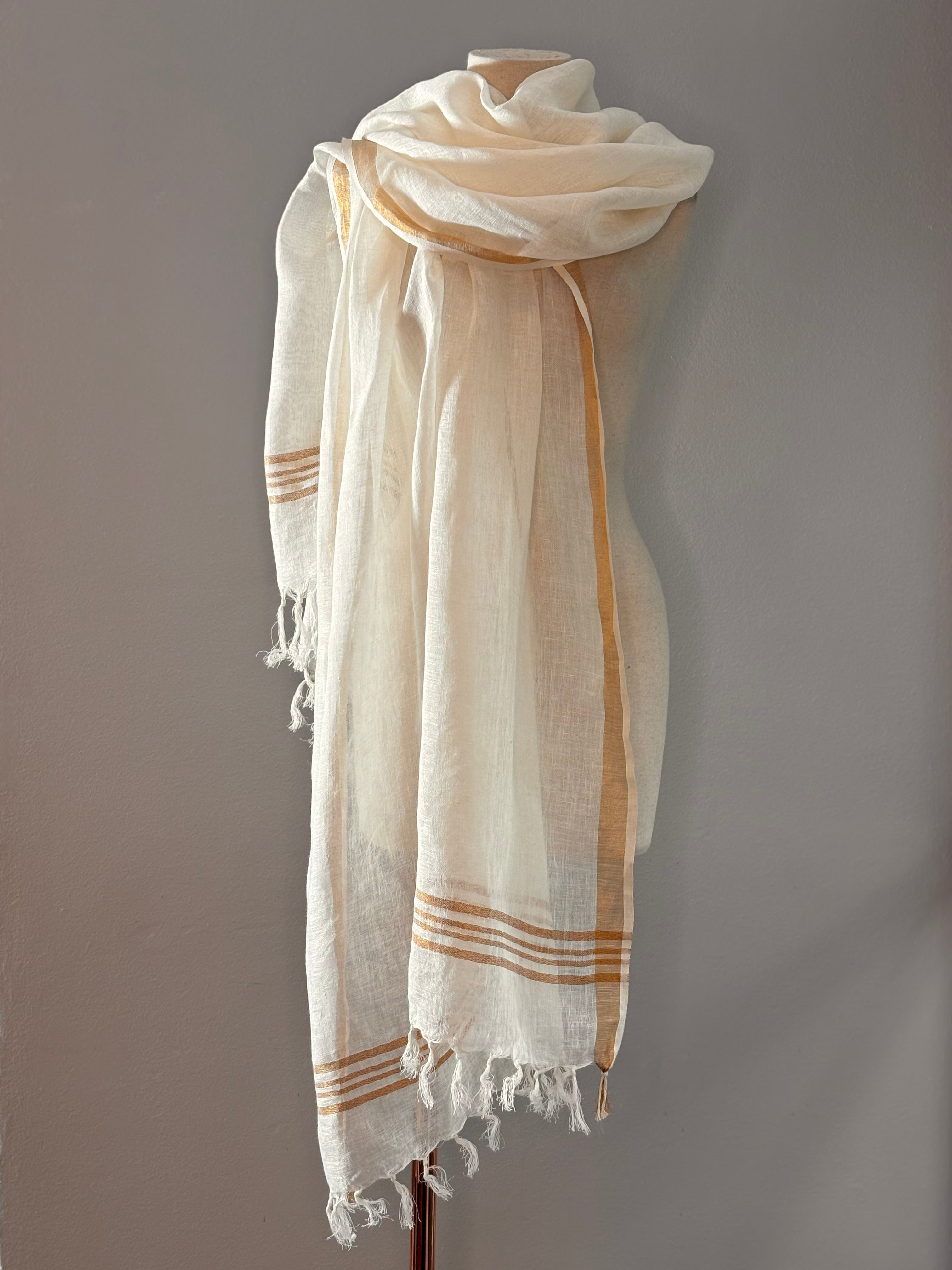 Xale LINHO MAXI branco-off