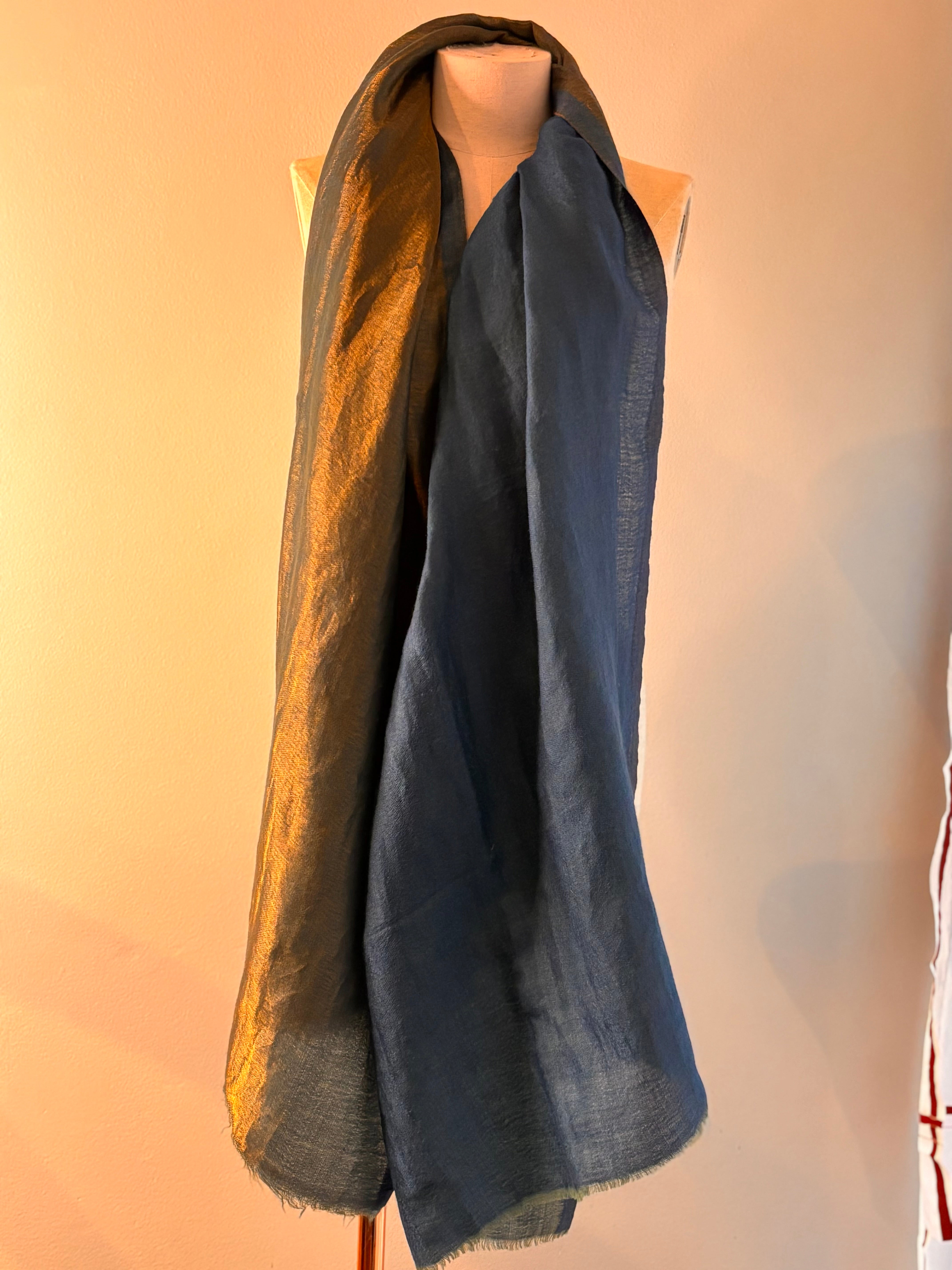 Xale ZARI REVERSE azul
